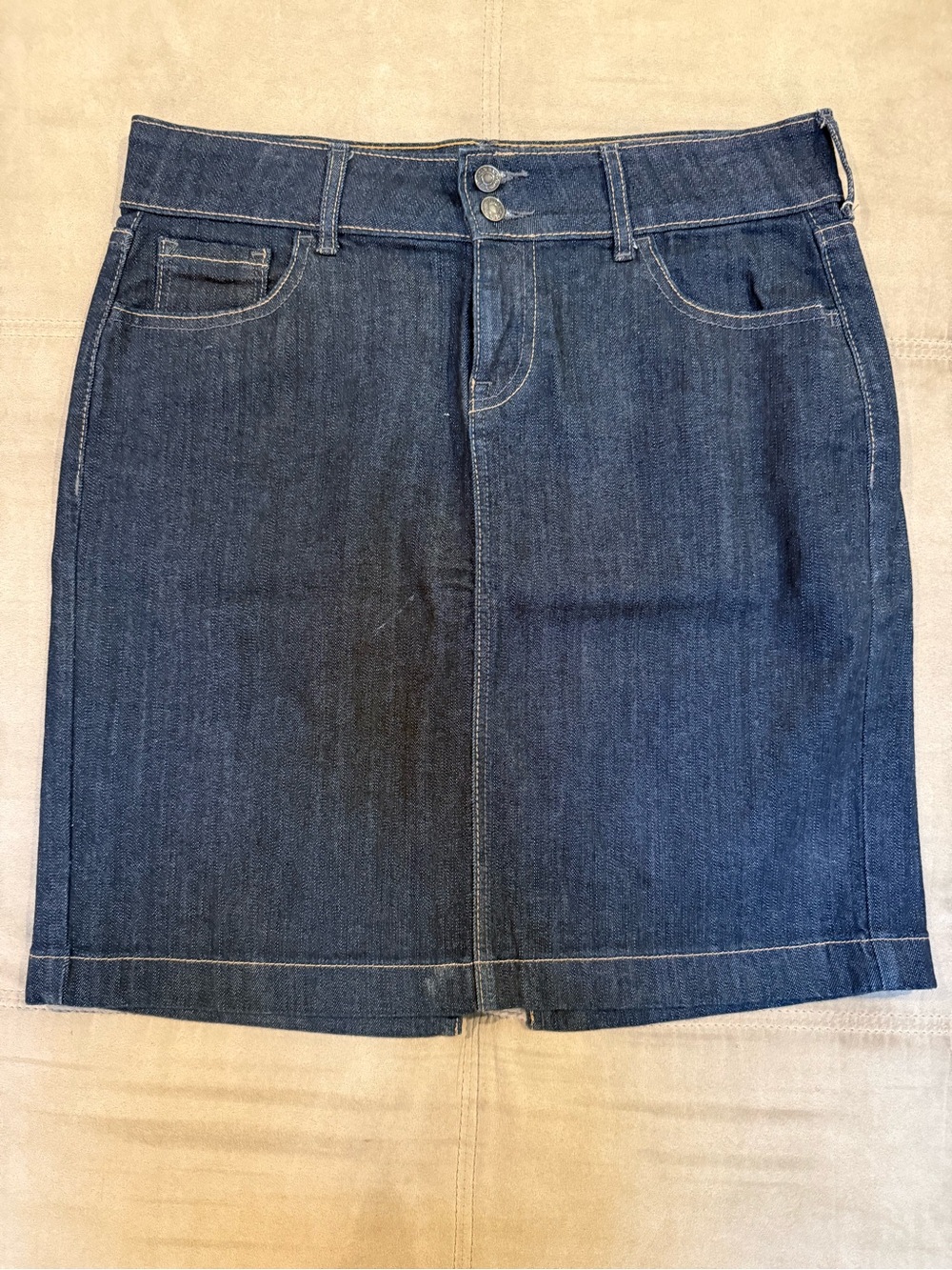 Classic Old Navy Dark Blue Denim Skirt